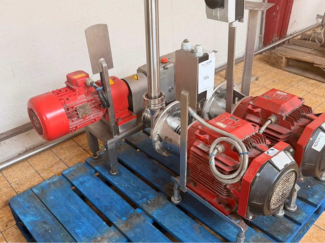 Packo inox / pomac fp2 centrifugaal pomp (3x) - afbeelding 7 van  9