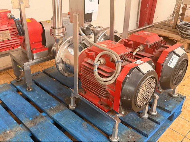 Packo inox / pomac fp2 centrifugaal pomp (3x) - afbeelding 2 van  9