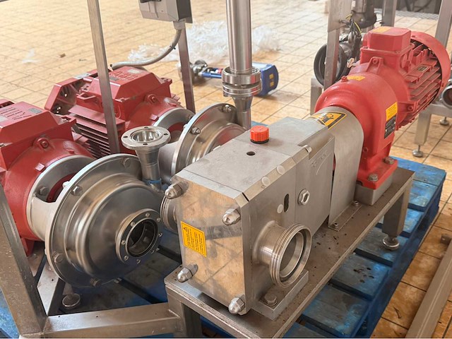 Packo inox / pomac fp2 centrifugaal pomp (3x) - afbeelding 6 van  9
