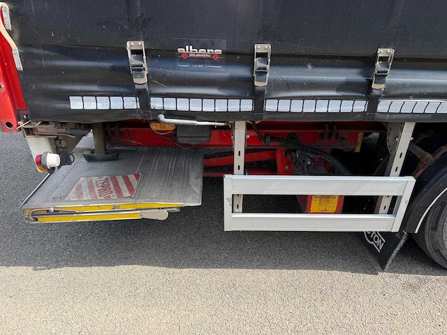 Pacton - txd342 - 2014 - oplegger - laadklep - schuizeil - afbeelding 12 van  16