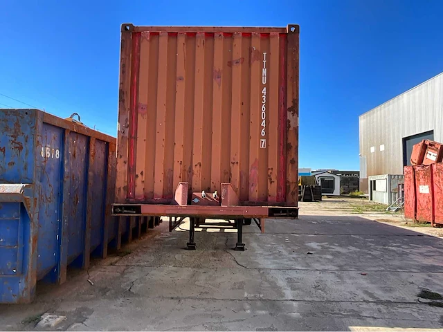 Pacton container + chassistrailer - afbeelding 6 van  13