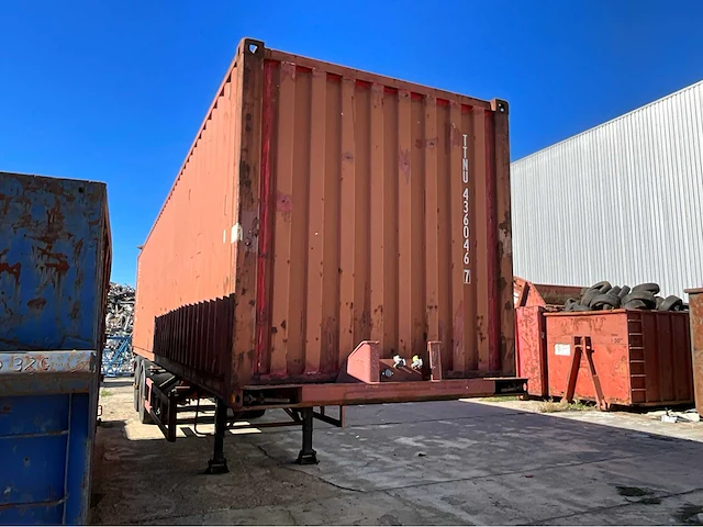 Pacton container + chassistrailer - afbeelding 7 van  13
