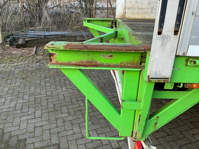 Pacton stenentrailer met kennis kraan - afbeelding 32 van  52