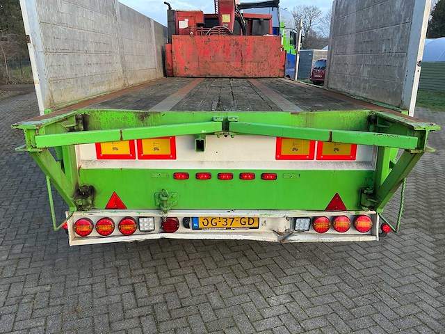 Pacton stenentrailer met kennis kraan - afbeelding 33 van  52