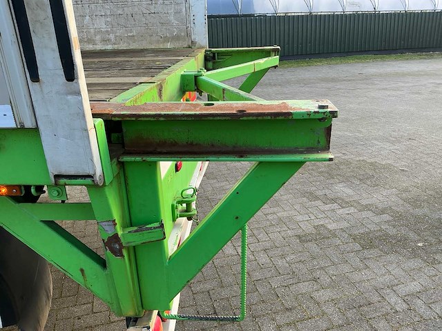 Pacton stenentrailer met kennis kraan - afbeelding 35 van  52