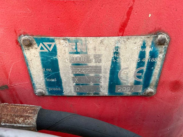 Pacton stenentrailer met kennis kraan - afbeelding 48 van  52