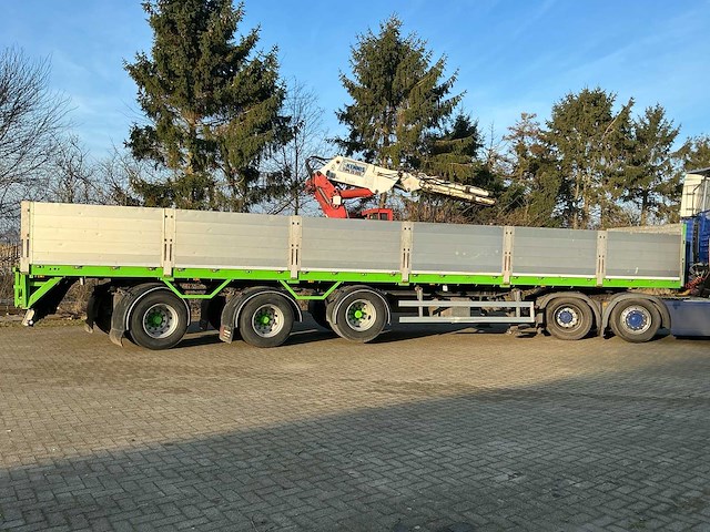 Pacton stenentrailer met kennis kraan - afbeelding 50 van  52