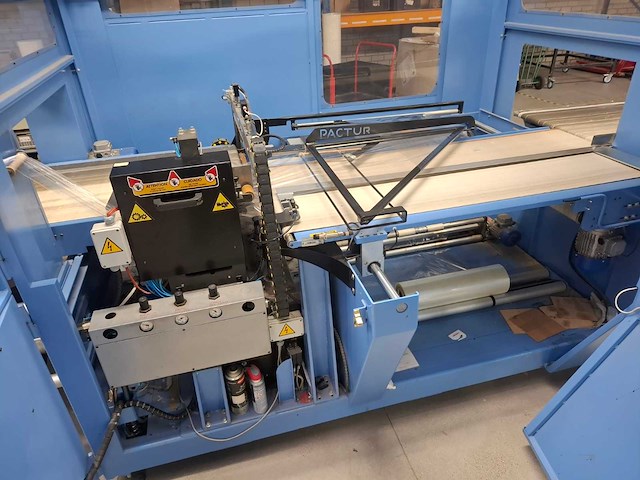 Pactur - 2013 - auto - 60l / tl70b - folie verpakkingsmachine met krimptunnel - afbeelding 2 van  18