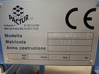 Pactur - 2013 - auto - 60l / tl70b - folie verpakkingsmachine met krimptunnel - afbeelding 12 van  18