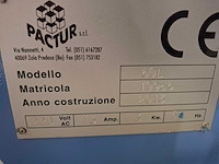 Pactur - 2013 - auto - 60l / tl70b - folie verpakkingsmachine met krimptunnel - afbeelding 14 van  18