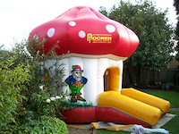 Paddestoel springkussen - afbeelding 1 van  4