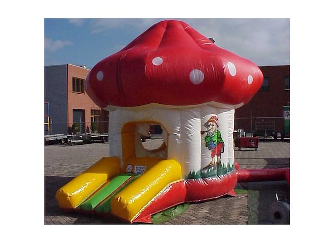 Paddestoel springkussen - afbeelding 2 van  4