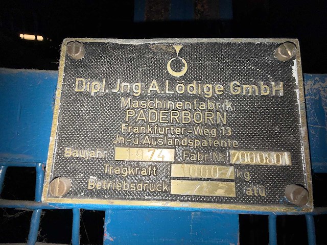 Paderborn - goederenlift 1000kg - afbeelding 9 van  9