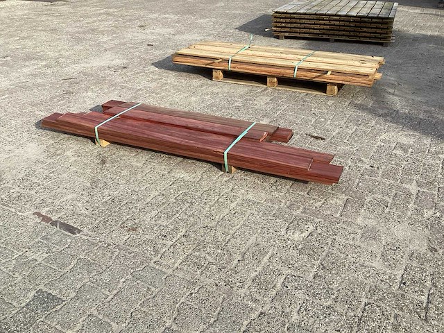 Padoek plank hardhout - afbeelding 2 van  4