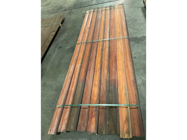 Padouk afdekplank met sponning 45x120 mm (9x) - afbeelding 5 van  6