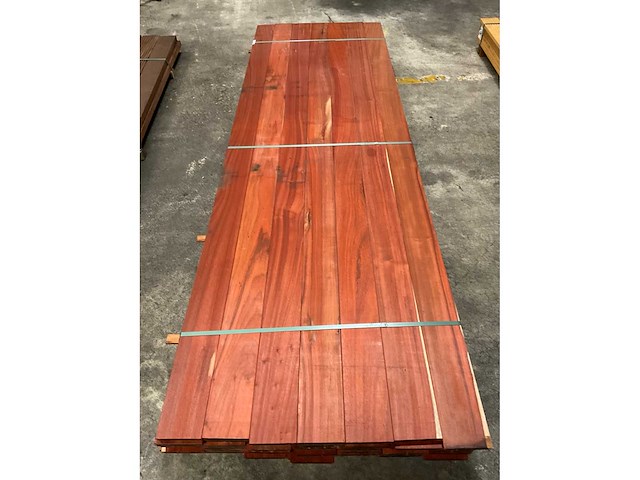 Padouk deckdelen 21x145 mm (64x) - afbeelding 5 van  6