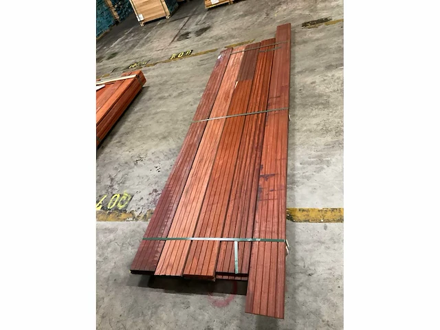 Padouk deckdelen b-fix 21x190 mm (10x) - afbeelding 5 van  5
