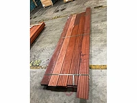 Padouk deckdelen b-fix 21x190 mm (10x) - afbeelding 5 van  5