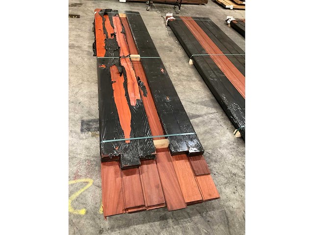 Padouk planchet 15x130 mm (25x) - afbeelding 5 van  6