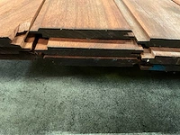 Padouk planchet 15x130 mm (25x) - afbeelding 6 van  6