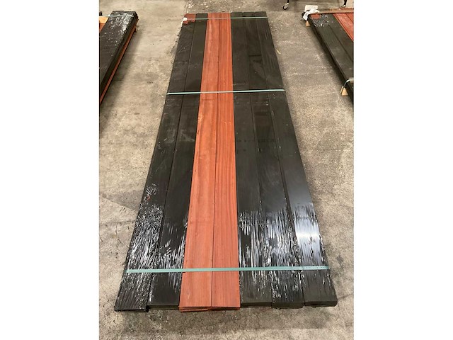 Padouk planchet 15x130 mm (35x) - afbeelding 4 van  4