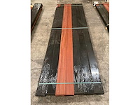 Padouk planchet 15x130 mm (35x) - afbeelding 4 van  4