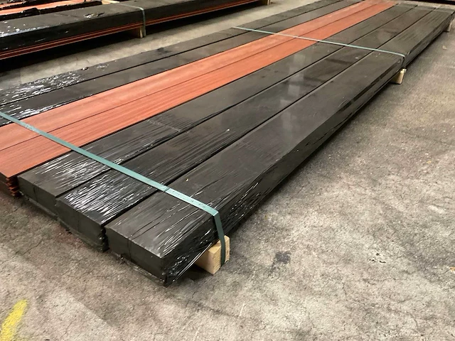 Padouk planchet 15x130 mm (35x) - afbeelding 3 van  6