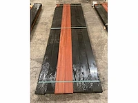 Padouk planchet 15x130 mm (35x) - afbeelding 5 van  6