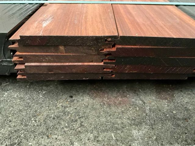 Padouk planchet 15x130 mm (35x) - afbeelding 6 van  6