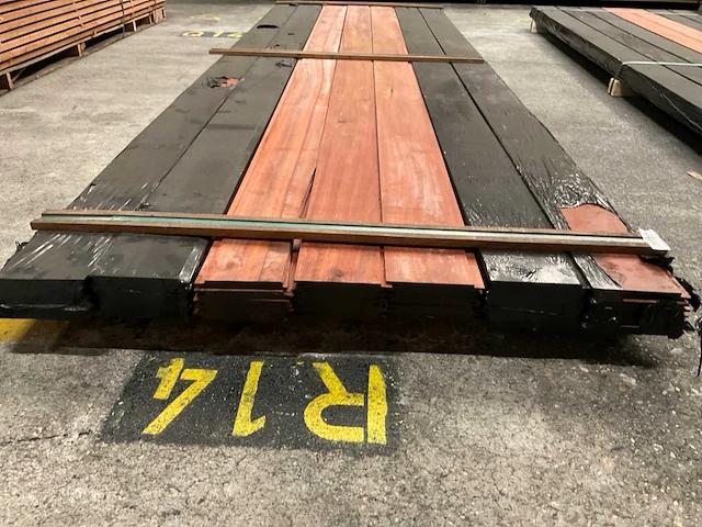 Padouk planchet 15x130 mm (35x) - afbeelding 2 van  6