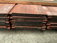 Padouk planchet 15x130 mm (35x) - afbeelding 6 van  6