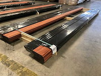 Padouk planchetten 15x130 mm (24x) - afbeelding 1 van  6