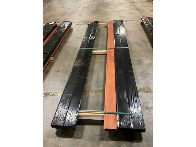 Padouk planchetten 15x130 mm (24x) - afbeelding 5 van  6