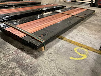 Padouk planchetten 15x130 mm (35x) - afbeelding 3 van  4