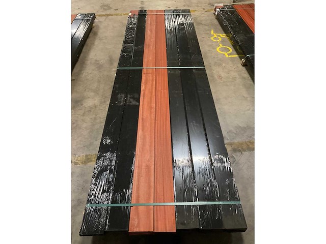 Padouk planchetten 15x130 mm (35x) - afbeelding 5 van  6