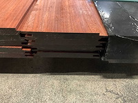 Padouk planchetten 15x130 mm (35x) - afbeelding 6 van  6