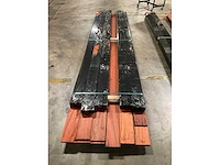 Padouk planchetten 15x130 mm ca. 0,330 m³ - afbeelding 4 van  6