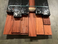 Padouk planchetten 15x130 mm ca. 0,330 m³ - afbeelding 6 van  6