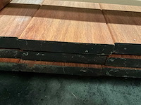Padouk planken 21x145 mm geschaafd met vellingkant (23x) - afbeelding 6 van  6