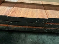Padouk planken 21x145 mm geschaafd met vellingkant (23x) - afbeelding 6 van  6
