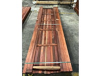 Padouk regels 40x60 mm geschaafd (23x) - afbeelding 5 van  6