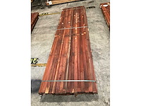 Padouk regels 40x60 mm geschaafd (32x) - afbeelding 5 van  6