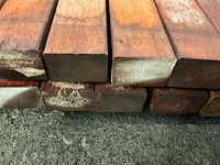 Padouk regels 40x60 mm geschaafd (32x) - afbeelding 5 van  5