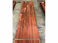 Padouk regels 40x60 mm geschaafd (32x) - afbeelding 5 van  6