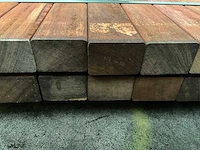 Padouk regels 40x60 mm geschaafd (32x) - afbeelding 6 van  6