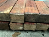 Padouk regels 40x60 mm geschaafd (32x) - afbeelding 6 van  6