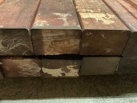 Padouk regels 40x60 mm geschaafd (32x) - afbeelding 6 van  6