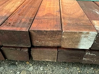 Padouk regels 40x60 mm geschaafd (32x) - afbeelding 5 van  5