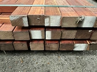 Padouk regels 40x60 mm geschaafd (43x) - afbeelding 6 van  6