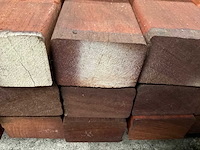 Padouk regels 40x60 mm geschaafd (57x) - afbeelding 6 van  6